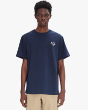 A.P.C. Rue Madame T-Shirt Dark Navy/Ecru