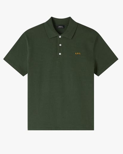 A.P.C. Standard Polo Dark Greey/Yellow