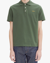 A.P.C. Standard Polo Dark Greey/Yellow