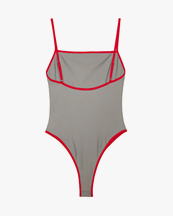 Bare Neo Swimsuit Grey/Red