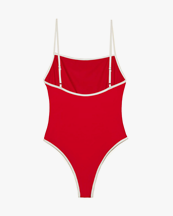 Bare Neo Swimsuit Red/White