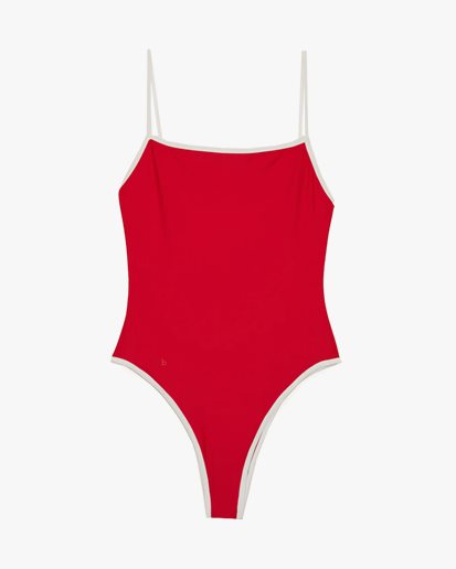 Bare Neo Swimsuit Red/White
