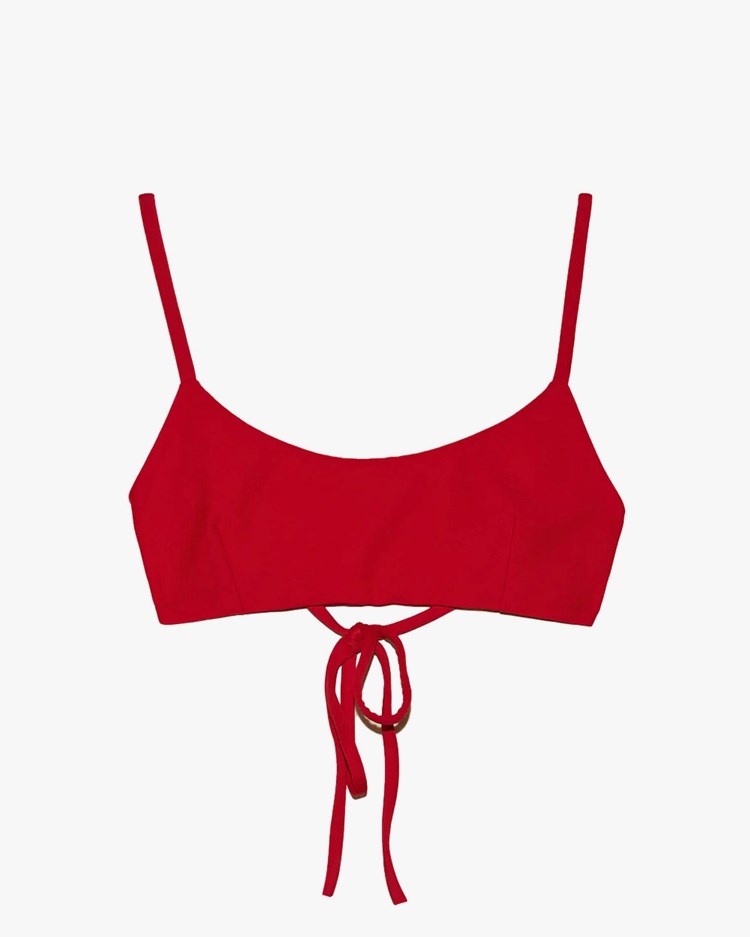 Bare Cleo Bikini Top Red