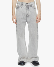 HOPE Skid Wide Leg Jeans Light Grey Stone