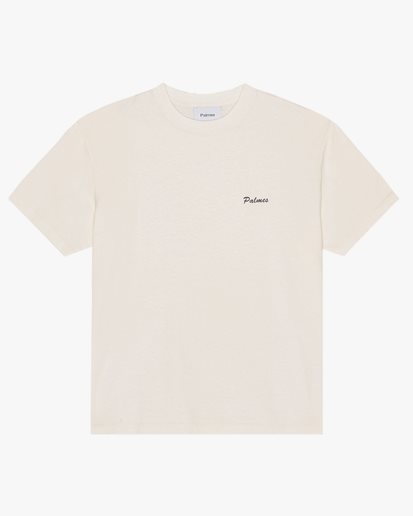Palmes Dyed T-Shirt Broken White