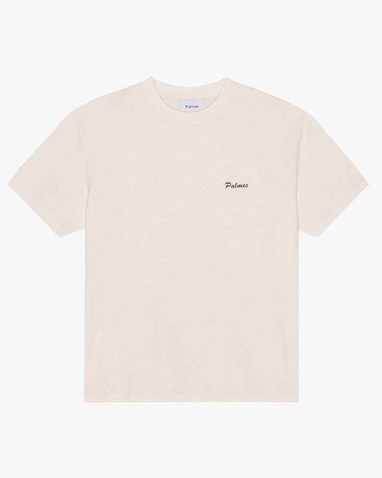 Palmes Dyed T-Shirt Broken White