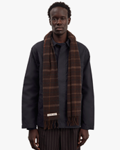 Another Aspect Scarf 1.0 Brown Check