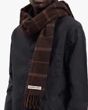 Another Aspect Scarf 1.0 Brown Check