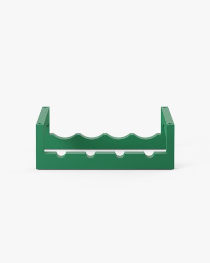 Massproductions Silo Stackable Wine Rack Pea Green
