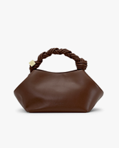 Ganni Bou Bag Small Chocolate Fondant