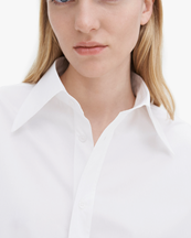 Filippa K Poplin Shirt White