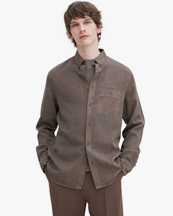 Filippa K Zachary Shirt Dark Sage