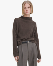 Filippa K Mika Yak Funnelneck Sweater Driftwood