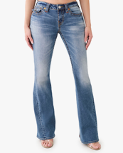 True Religion Joey Low Rise Flare Jeans San Clemente