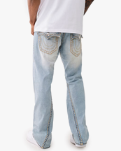 True Religion Joey Super T Flap Jeans Nihal Light Wash