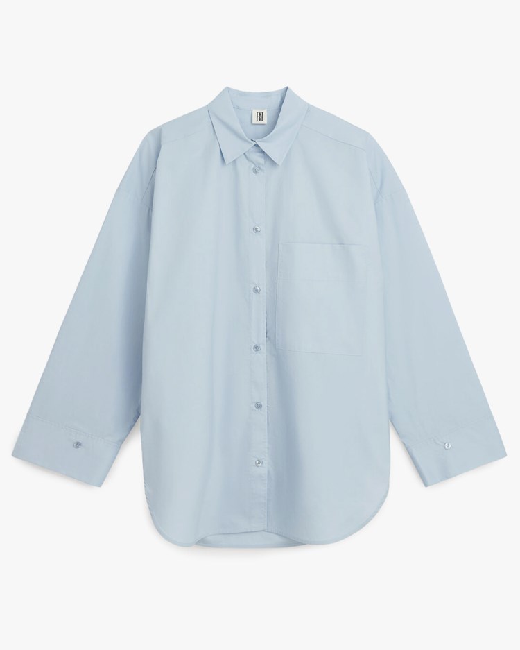 By Malene Birger Derris Shirt Periwinkle Blue