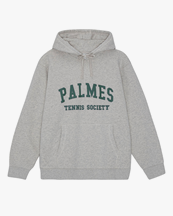 Palmes Mats Hooded Sweatshirt Oatmeal