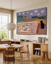 Atelier Yuchi Tuscan Harmony Woven Blanket