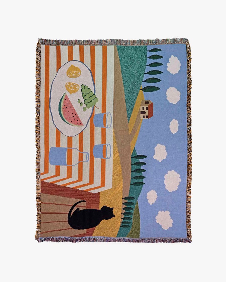 Atelier Yuchi Tuscan Harmony Woven Blanket