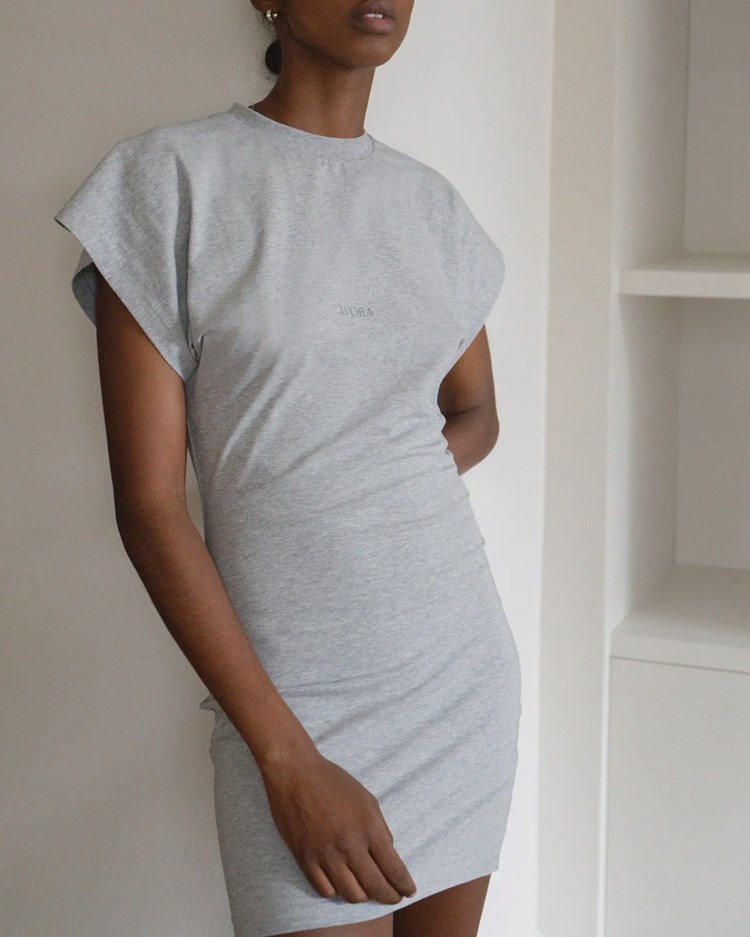 Àvora Dna Dress Grey Melange