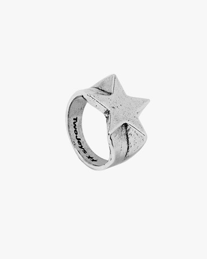 TwoJeys Shooting Star Ring Silver