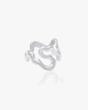 Louis Abel Radix Polished Ring Silver