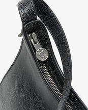 Acne Studios Platt Mini Crackle Shoulder Bag Black