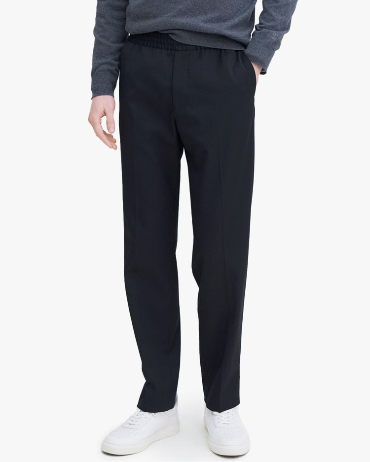 Filippa K Relaxed Wool Trousers Black