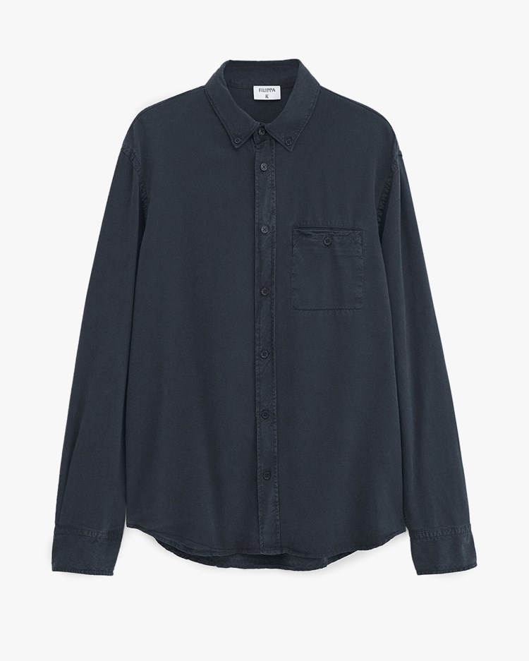 Filippa K Zachary Shirt Almost Black