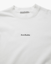 Acne Studios Logo T-Shirt Optic White