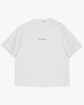 Acne Studios Relaxed Logo T-Shirt Optic White