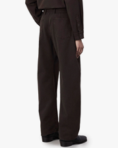 Lemaire Twisted Belted Pants Espresso