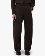 Lemaire Twisted Belted Pants Espresso