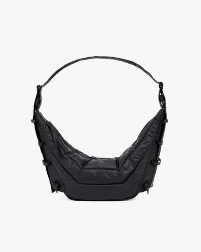 Lemaire Small Soft Game Bag Ash Black