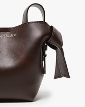 Acne Studios Musubi Mini Shoulder Bag Dark Brown