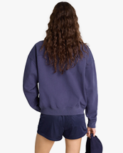 Sporty & Rich Usa Quarter Zip Navy