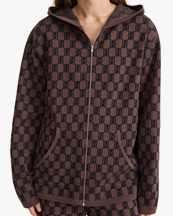 By Malene Birger Felipa Hoodie Dark Mahogany