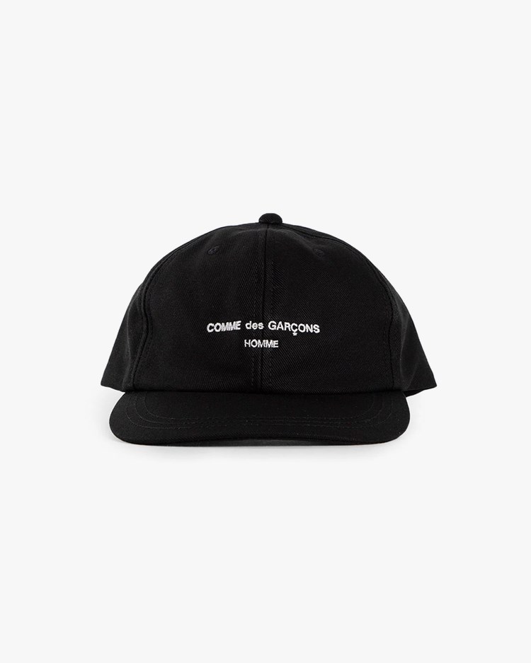 Comme des Garçons Homme Cdg Logo Cap Black