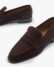 ATP Atelier Airola Loafers Walnut Suede