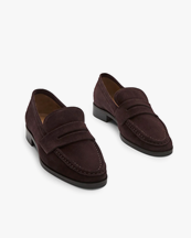 ATP Atelier Airola Loafers Walnut Suede