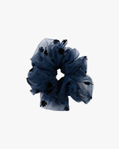 Pico Clover Scrunchie Navy