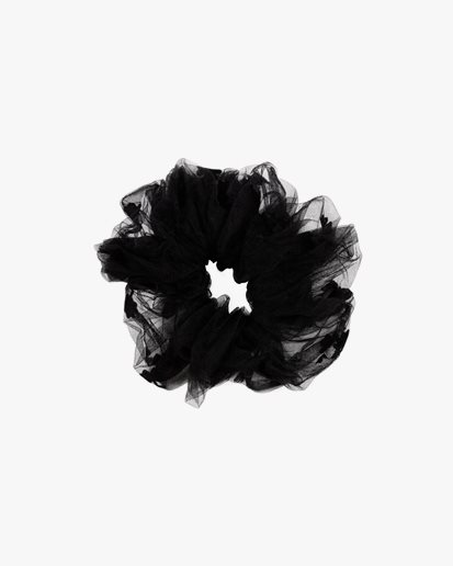 Pico Clover Scrunchie Black