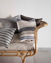 Tell me More Mika Cushion Cover Denim Stripe