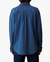 Jeanerica Theo Shirt Mid Blue