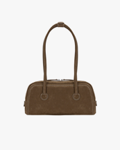 MARGESHERWOOD Soft Baguette Bag Chestnut