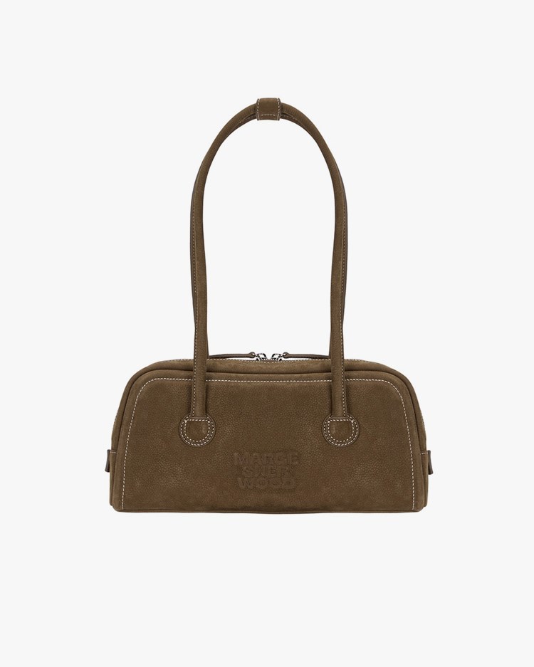 MARGESHERWOOD Soft Baguette Bag Chestnut