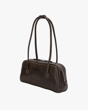 MARGESHERWOOD Soft Baguette Bag Washed Brown