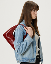 Marge Sherwood Hobo Shoulder Bag Chili