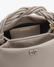 Ganni Bou Bag Small Oyster Gray