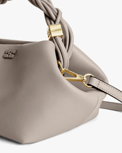 Ganni Bou Bag Small Oyster Gray